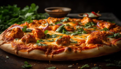 Chicken Peri Peri Pizza